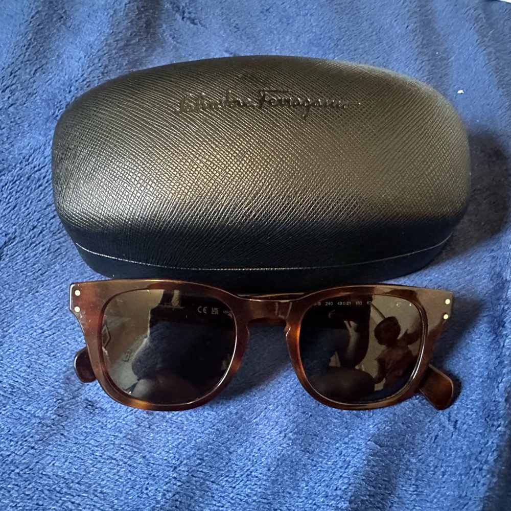 Salvatore Ferragamo Brown Sunglasses